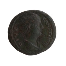 Dupondius/as, Faustina the Elder 98–141; Roman empress 138–141 posthumously, Antoninus Pius 86–161;