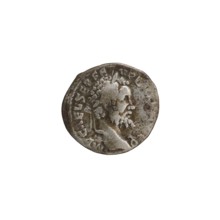 Denarius; Roman deities; Septimius Severus Roman emperor; 146–211 — iconography; Spes
