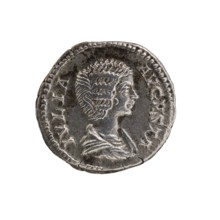 denarius, Septimius Severus 146–211; Roman emperor 193–211 issuer, Julia Domna ca. 160–217; Roman