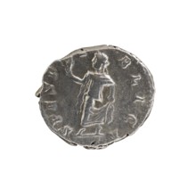 Denarius, Septimius Severus 146–211; Roman emperor 193–211 and Caracalla 188–217; Roman emperor