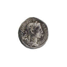 Denarius; obverse: IMPCMAVRSEV ALEXANDERAVG — Bust of Alexander Severus with laurel wreath and