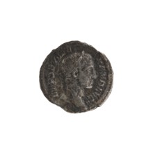 denarius, Alexander Severus Roman emperor; 222–235 — iconography, personifications, Virtus