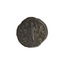 denarius, Alexander Severus Roman emperor; 222–235 — obverse and reverse iconography with