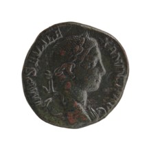 Sestertius; Roman deities; Victoria; Alexander Severus Roman emperor, 222–235 — iconography;