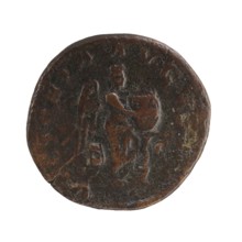 Sestertius; Roman deities; Victoria; Alexander Severus Roman emperor, 222–235 — iconography;