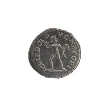 Denarius of Alexander Severus Roman emperor, 222–235 CE. Obverse: portrait of Alexander Severus