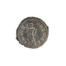 Denarius depicting Roman deities and Jupiter; obverse: Alexander Severus Roman emperor, reign