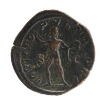 sestertius; Severus Alexander Roman emperor, ruled 222–235 CE; issuer: Severus Alexander; obverse: