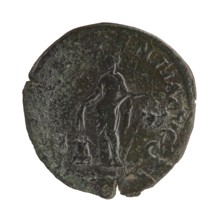 Sestertius of Severus Alexander Roman emperor, ruled 222–235 CE,