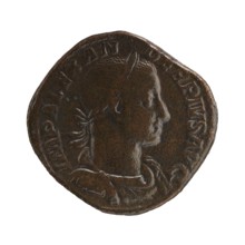Sestertius; Roman deities; Sol mythology; Alexander Severus Roman emperor, 222–235 — iconography;