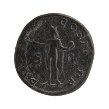 sestertius; Roman deities; Alexander Severus Roman emperor, 222–235; iconography: Sol mythology;
