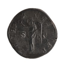 sestertius; Roman deities; Victoria; Alexander Severus Roman emperor, 222–235 — iconography; 231