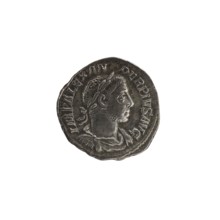 Denarius, Alexander Severus 208–235; Roman emperor 222–235. Obverse: Alexander Severus ruler —