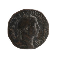 Sestertius of Severus Alexander Roman emperor 222–235, issuer: Severus Alexander.