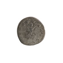 Denarius of Alexander Severus 208–235; Roman emperor 222–235. Obverse: portrait of Alexander