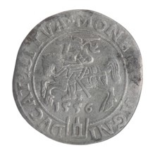 Lithuanian grosz on a Lithuanian foot, Sigismund II Augustus King of Poland; 1544–1572 author,