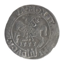 Lithuanian grosz on a Lithuanian foot, Sigismund II Augustus King of Poland; 1544–1572 author,