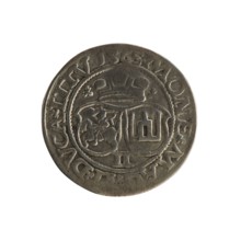 Two-grosz forgery of Sigismund II Augustus King of Poland; 1544–1572. 19th century . Coin: