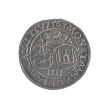 Lithuanian four-piece, Sigismund II Augustus King of Poland; 1544–1572 author, coats of arms,
