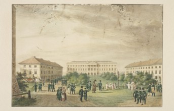 The Kazimierzowski Palace, or the Warsaw Lyceum in 1824 II, Piwarski, Jan Feliks 1794–1859 author;