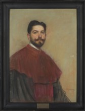 Portrait of professor Leon Krynski, painted by Leon Wyczólkowski 1852–1936. The portrait was
