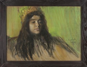 Fairy Tale, Leon Wyczólkowski 1852–1936 painter, women's portraits, rulers' crowns, legends, fairy