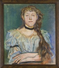 Portrait of Maria Waskowska, Wyspianski, Stanislaw 1869–1907 painter, Waskowska, Maria 1875–1959 -