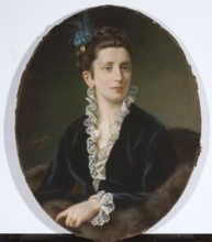 Portrait of Michalina Zaborowska, née Miaczynska, Dukszynska-Dukszta, Emilia 1847–1898 draughtsman,