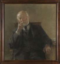 Portrait of Professor Antoni Malecki, by Zdzislaw Jasinski 1863–1932. Subject: Antoni Malecki
