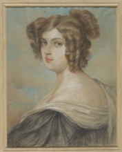 Portrait of Joanna Bobrowa after a period miniature, Mordasewicz, Kazimierz 1859–1923 painter,