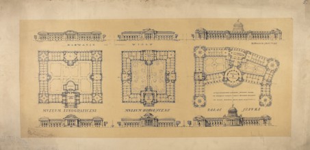 LXIII Competition of the Circle of Architects for the Development of Ujazdów, Belweder, and