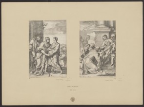 The Visitation; artist: Jakob von Sandrart 1630–1708; after Carlo Maratti 1625–1713, engraver;