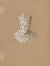 Head of the figure of King Casimir Jagiellon from his tombstone in the Chapel of the Holy Cross and