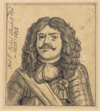 Portrait of Michal Korybut Wisniowiecki; draughtsman: Aleksander Lesser 1814–1884; subject: Michal