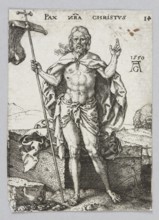 Pax Nostra Christus, from the series: Allegorical Figures, Aldegrever, Heinrich ca. 1502–1555/1561