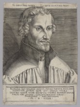 Portrait of Philip Melanchthon, Aldegrever, Heinrich ca. 1502–1555 aut 1561 graphic artist, German,