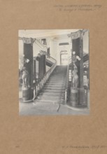 Staircase in the building of the Boguslaw Herse Fashion House at 150 Marszalkowska Street in