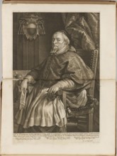 François Villani, Baron Bassenghien and Bishop of Tournai; engraved by Pierre-Louis van Schuppen