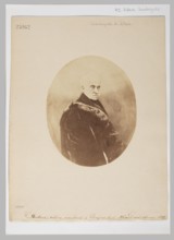 Portrait of Prince Adam Jerzy Czartoryski 1770–1861, Maujean & Cie Paris; photographic studio,