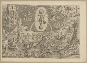 The Last Judgment; creators: Cock, Hieronymus ca. 1510–1570 publisher?, Bosch, Hieronymus ca.