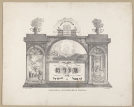 Mizrach, Przybylski, Maciej Vilnius; lithographic workshop; fl. 1832–1837 publisher, Abraham's