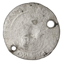 Teutonic quarter-guilder, Albrecht Hohenzollern (prince in Prussia; Grand Master; 1490–1568);