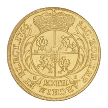 Crown Double Augustus, Croll, Ernest Dietrich (fl. 1753–1763), Augustus III Sas (King of Poland;