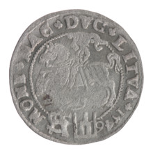 Lithuanian grosz on a Polish foot, Sigismund II Augustus (King of Poland; 1544–1572), Jagiellonians
