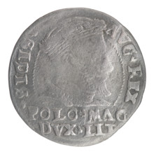 Lithuanian grosz on a Polish foot, Sigismund II Augustus (King of Poland; 1544–1572), Jagiellonians
