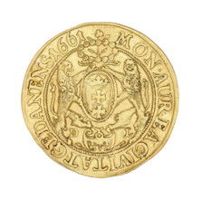 Gdansk ducat, Lesse, Daniel (1656–1685), John II Casimir Vasa (King of Poland; r. 1648–1668).