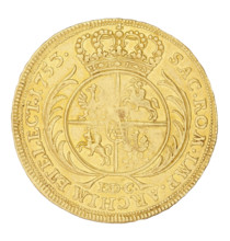 Crown double-ducat, Croll, Ernest Dietrich (fl. 1753–1763); August III the Saxon (King of Poland;