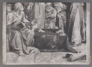 Twelve-Year-Old Jesus in the Temple, illustrator Gebethner, Jesus in the Temple (Bible; New