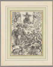 The Apocalyptic Woman; Dürer, Albrecht (1471–1528), graphic artist; religious scene from the