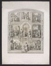 Das Lied von der Glocke, nach Friedrich Schiller; Schleich, Adrian (1812–1894), graphic artist;